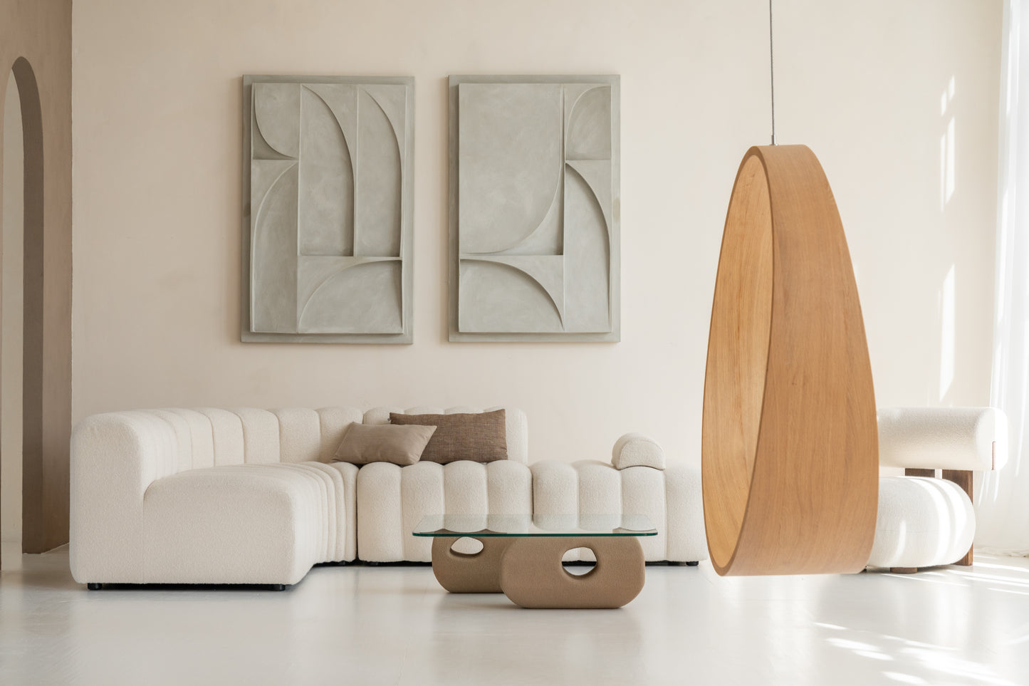 Dune coffee table - Le Carré